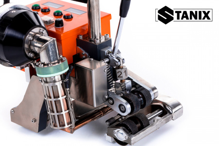 Аппарат сварки геомембран горячим клином мет. ролик STANIX GEOCOMBI